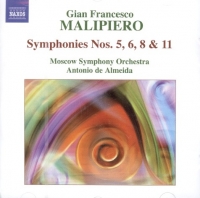 Malipiero Symphonies Vol 3 Nos 5,6,8,11 Music Cd Sheet Music Songbook