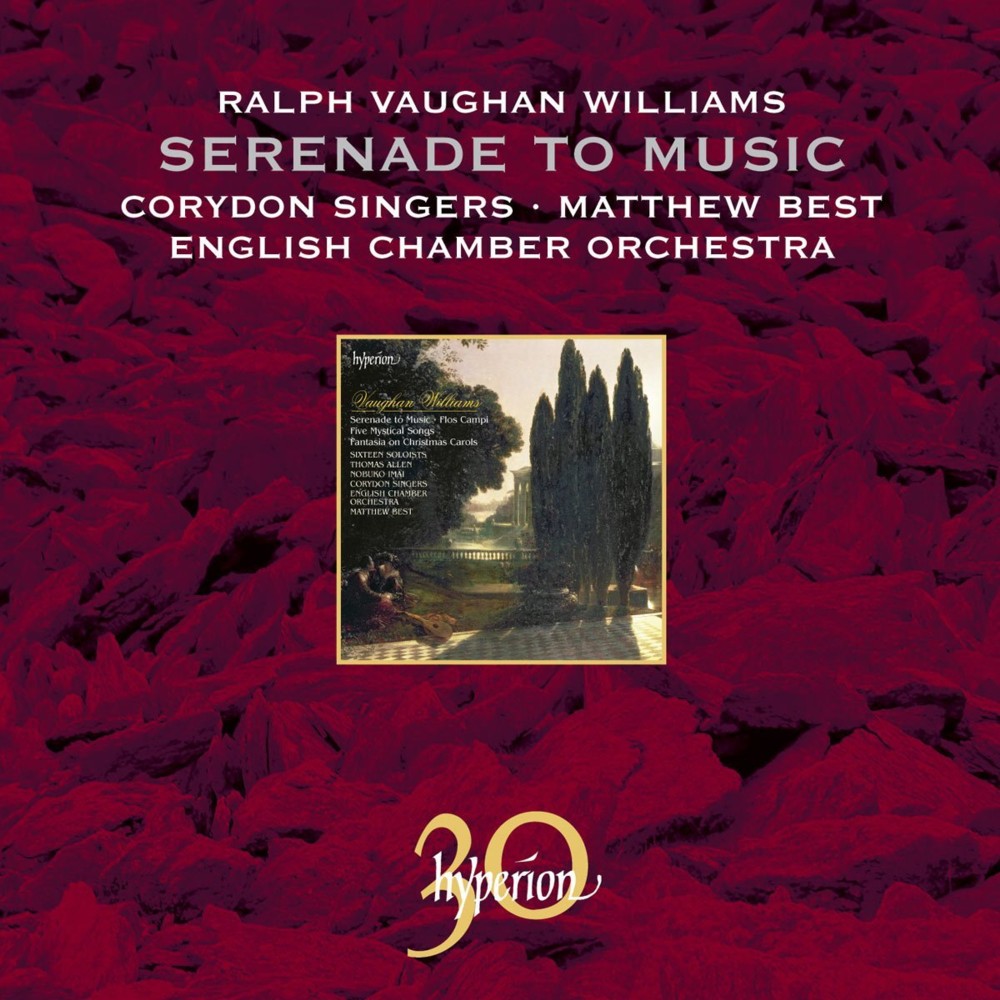 Vaughan Williams Serenade To Music Music Cd Sheet Music Songbook