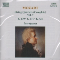 Mozart String Quartets Complete Vol 7 Music Cd Sheet Music Songbook