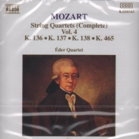 Mozart String Quartets Complete Vol 4 Music Cd Sheet Music Songbook