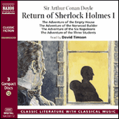 Return Of Sherlock Holmes Vol 1 3cds Audiobook Sheet Music Songbook