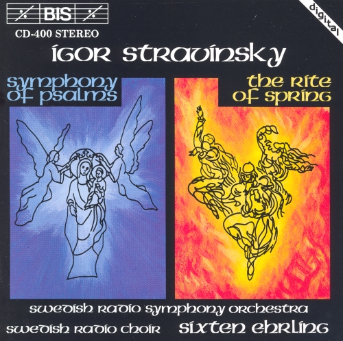 Stravinsky Symphony Of Psalms / Rite Of Spring Cd Sheet Music Songbook