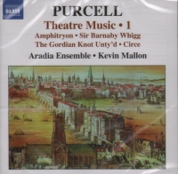 Purcell Theatre Music Vol 1 Music Cd Sheet Music Songbook