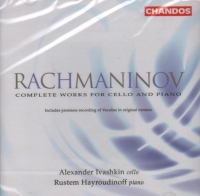 Rachmaninov Complete Works Cello & Piano Music Cd Sheet Music Songbook