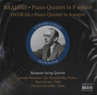 Brahms/dvorak Piano Quintets Music Cd Sheet Music Songbook