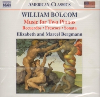 Bolcom Music For Two Pianos Music Cd Sheet Music Songbook