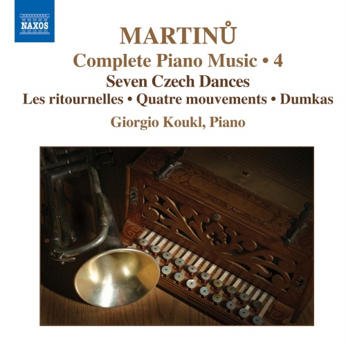 Martinu Complete Piano Music 4 Music Cd Sheet Music Songbook