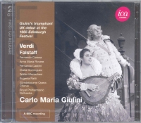 Verdi Falstaff Carlo Maria Giulini Music Cd Sheet Music Songbook