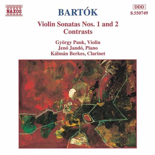 Bartok Violin Sonatas Nos 1 And 2 Music Cd Sheet Music Songbook