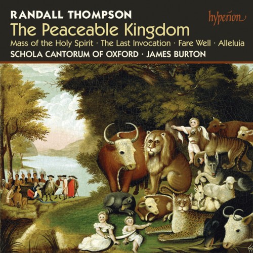 Thompson The Peaceable Kingdom & Other Works Cd Sheet Music Songbook
