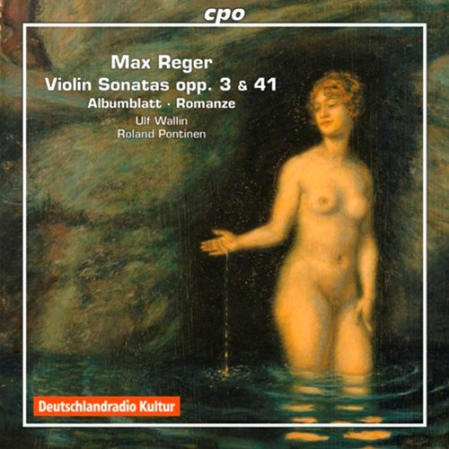 Reger Violin Sonatas Op3 & Op41 Music Cd Sheet Music Songbook