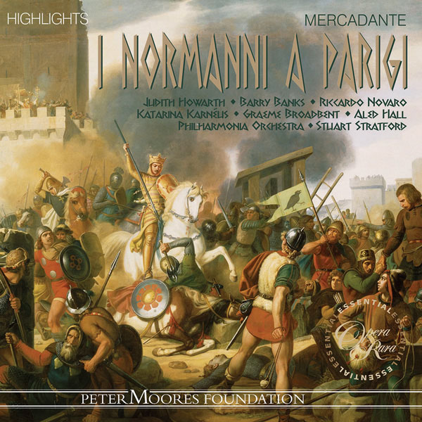Mercadante I Normanni A Parigi Music Cd Sheet Music Songbook
