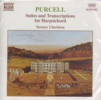 Purcell Suites & Transcriptions For Harpsichord Cd Sheet Music Songbook