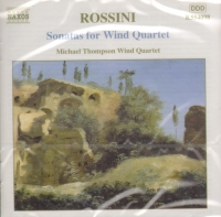 Rossini Sonatas For Wind Quartet Music Cd Sheet Music Songbook