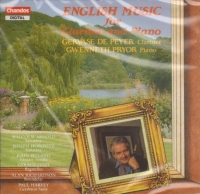 English Music For Clarinet & Piano Music Cd Sheet Music Songbook