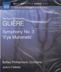 Gliere Symphony No 3 Naxos Blu Ray Audio Sheet Music Songbook