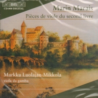 Marais Pieces De Viole Du Second Livre Music Cd Sheet Music Songbook