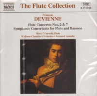 Devienne Flute Concertos Nos 2 & 7 Music Cd Sheet Music Songbook