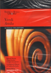 Verdi  Attila Muti La Scala Music Dvd Sheet Music Songbook