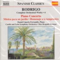 Rodrigo Complete Orchestral Works 4 Music Cd Sheet Music Songbook