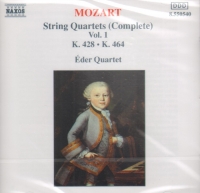 Mozart String Quartets Vol 1 K464 & K428 Music Cd Sheet Music Songbook