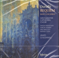Durufle Requiem Quatre Motets Odonnell Audio Cd Sheet Music Songbook