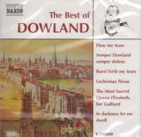 Dowland The Best Of Music Cd Sheet Music Songbook