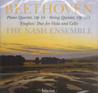 Beethoven Piano Quartet Op16 Audio Cd Sheet Music Songbook