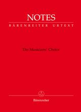 Barenreiter Notes Manuscript & Notebook Mozart Red Sheet Music Songbook