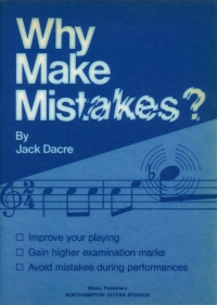 Dacre Why Make Mistakes Sheet Music Songbook