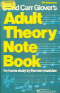 Glover Adult Theory Notebook 3 In 1 Pocket Book Sheet Music Songbook