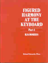 Morris Figured Harmony At The Keyboard Pt 1 Sheet Music Songbook