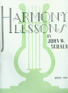 Schaum Harmony Lessons Book 1 Sheet Music Songbook