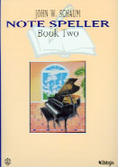 Schaum Note Speller Book 2 Sheet Music Songbook