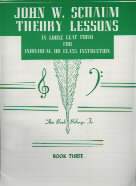 Schaum Theory Lessons Book 3 Sheet Music Songbook