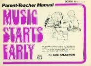 Shannon Music Starts Early Parent-teacher Man Bk A Sheet Music Songbook