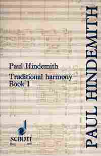 Hindemith Traditional Harmony Book 1 Sheet Music Songbook