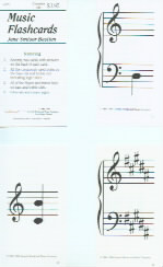 Bastien Flash Cards Gp 27 Sheet Music Songbook