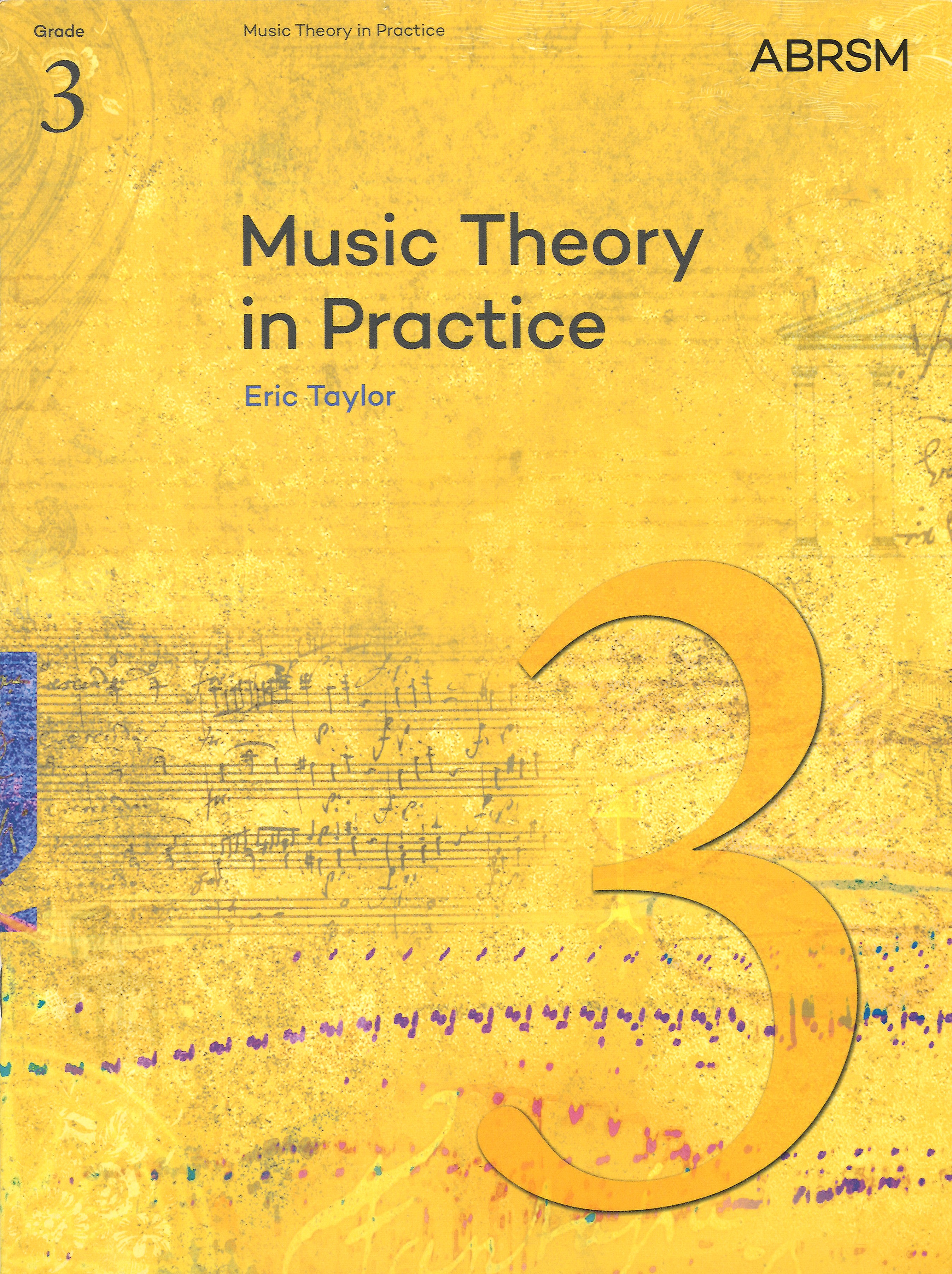 Music Theory In Practice  Grade 3 Abrsm Sheet Music Songbook