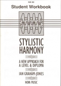 Graham-jones Stylistic Harmony Student Work Book Sheet Music Songbook