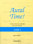 Aural Time Grade 1 Practice Tests Turnbull Revisd Sheet Music Songbook