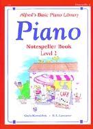 Alfred Basic Piano Notespeller Book Level 2 Sheet Music Songbook