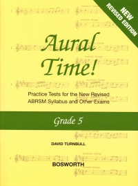 Aural Time Grade 5 Practice Tests Turnbull Revisd Sheet Music Songbook