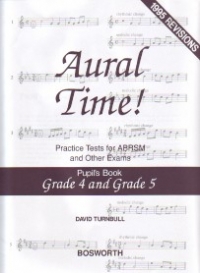 Aural Time Grades 4 & 5 Pupils Book Sheet Music Songbook