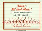 What Me Teach Music Lawrence Sheet Music Songbook