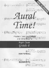 Aural Time Grade 6 Pupils Book Turnbull Sheet Music Songbook