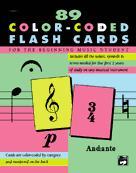 Colour Coded Flash Cards (89) Sheet Music Songbook