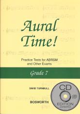 Aural Time Grade 7 Turnbull Book & Cd Revised Sheet Music Songbook