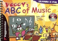 Voggys Abc Of Music Book & Cd 6 Years + Sheet Music Songbook
