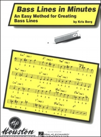 Berg Bass Lines In Minutes Sheet Music Songbook